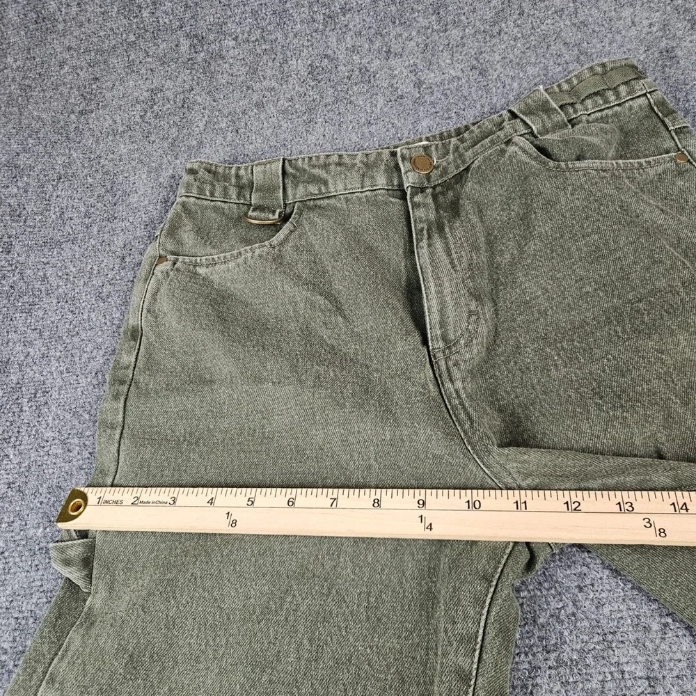 Roark Open Roads Open Minds Carpenter Jeans Mens 28 Olive Green Utility Pants